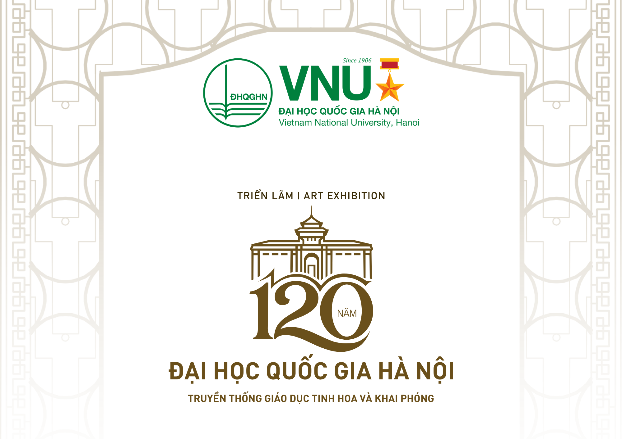 Thông cáo báo chí | Triển lãm "120 năm Đại học Quốc gia Hà Nội - Truyền thống giáo dục tinh hoa và khai phóng"